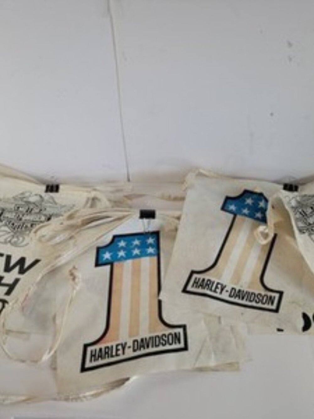1978 Harley-Davidson 75th Anniversary XLH 1000 Dealer Pennant Bunting